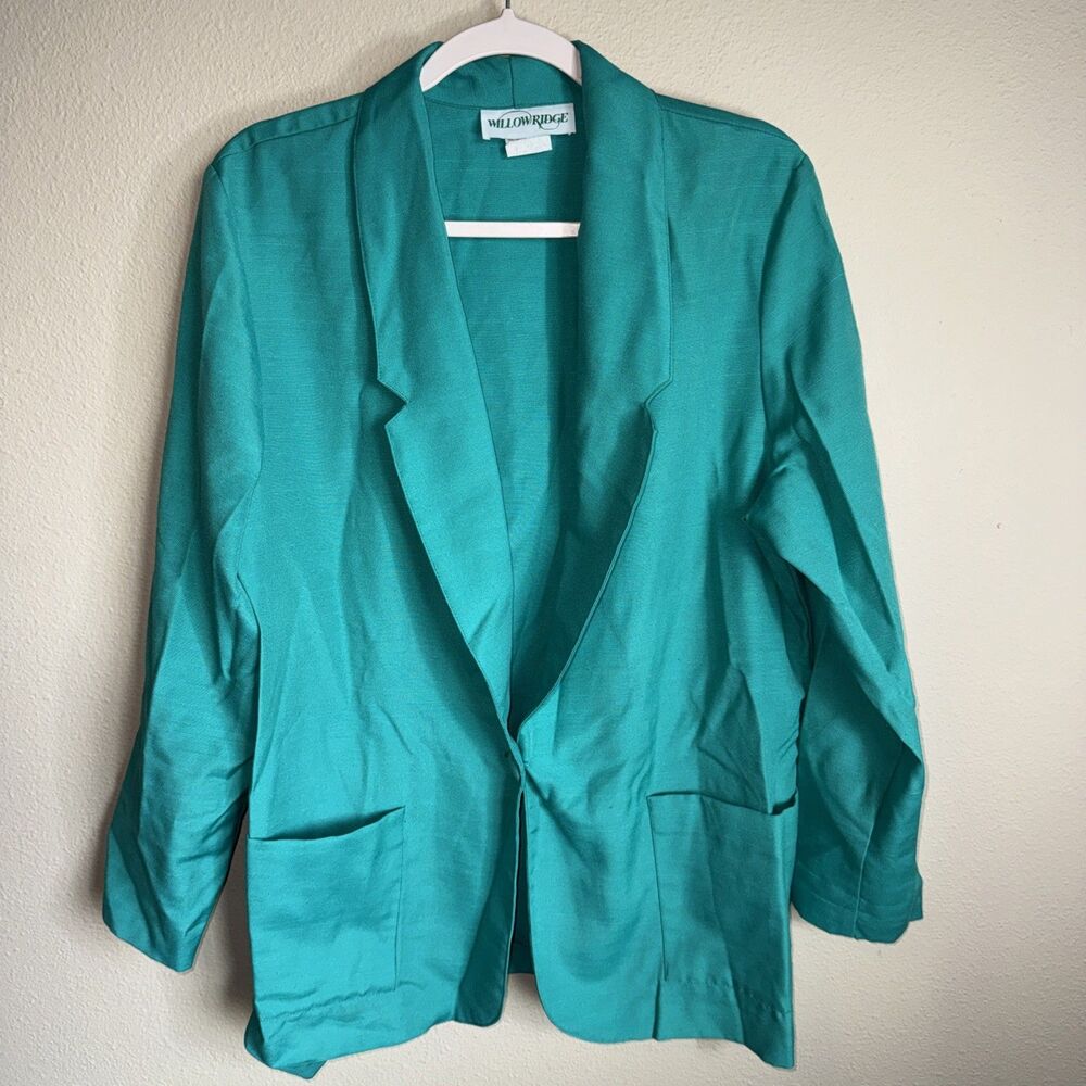 VTG Willow Ridge Women’s Suit Jacket Teal